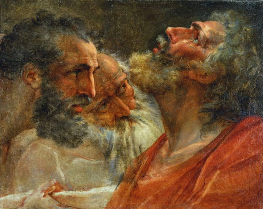 La Resurrezione di Eutique - Bozzetto per il ciclo di San Paolo a Beaucaire, Musee reattu, Arles